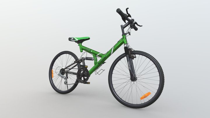 Mountain Bike 3D Model