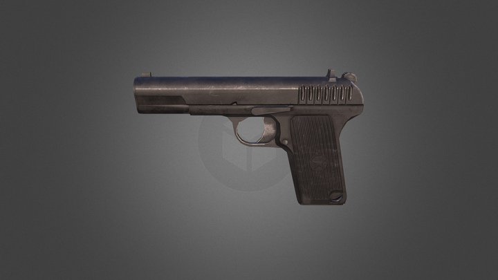 TT Pistol 3D Model