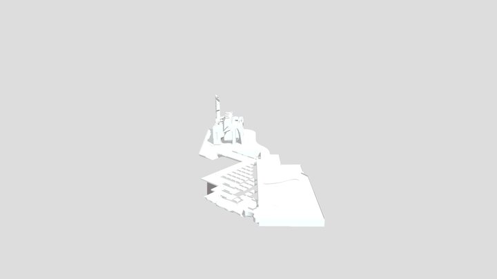 Crisicity Building + Ground 3D Model