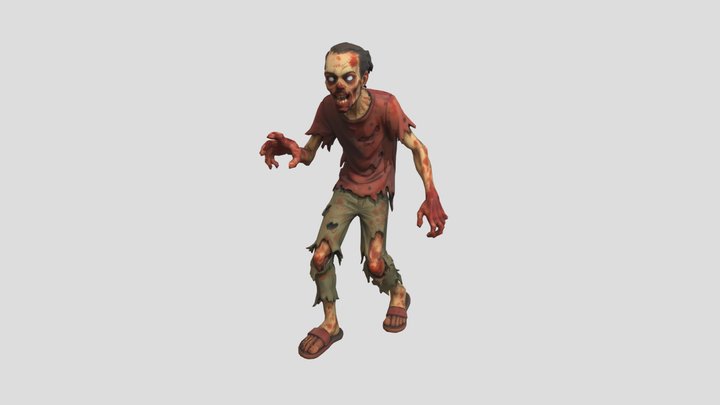 Zombie TH 3D Model