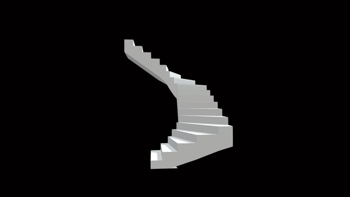 scara balansata 180 3D Model