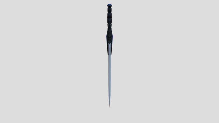 Vampiric Sword 3D Model