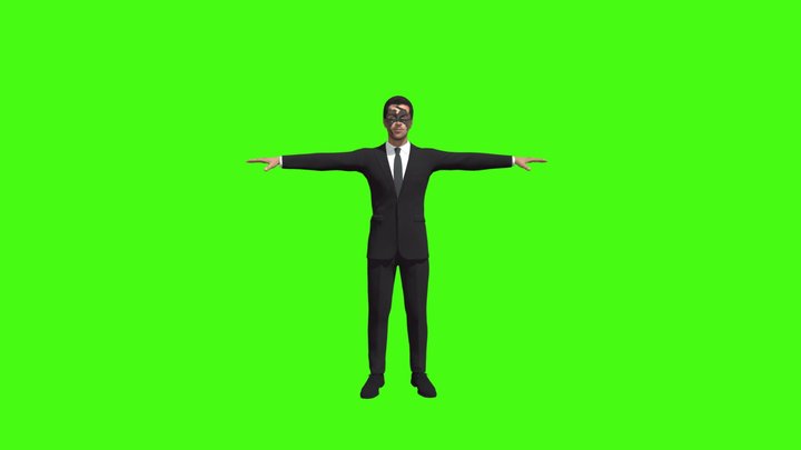 Business man krrish 3d model ftu – Modello 3D gratuito STL