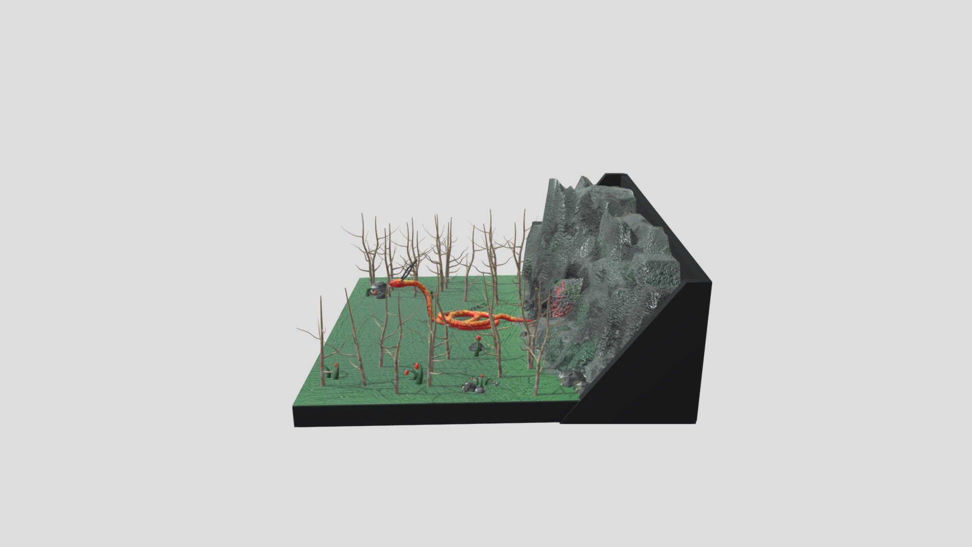 Sketchfab Done Environment And Charecter