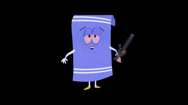 SOUTH PARK // Towelie 3D Model