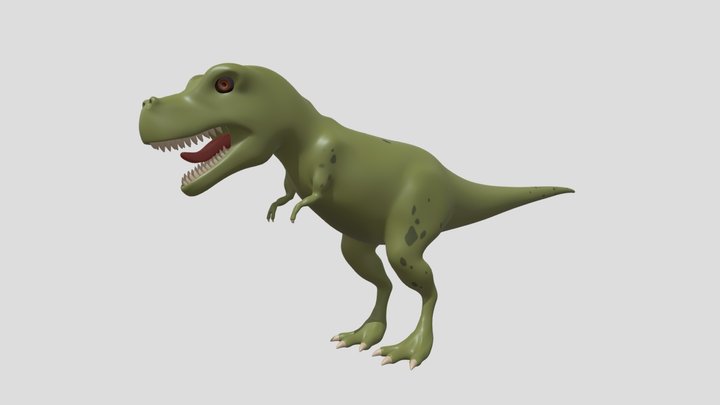 T-rex 3D Model