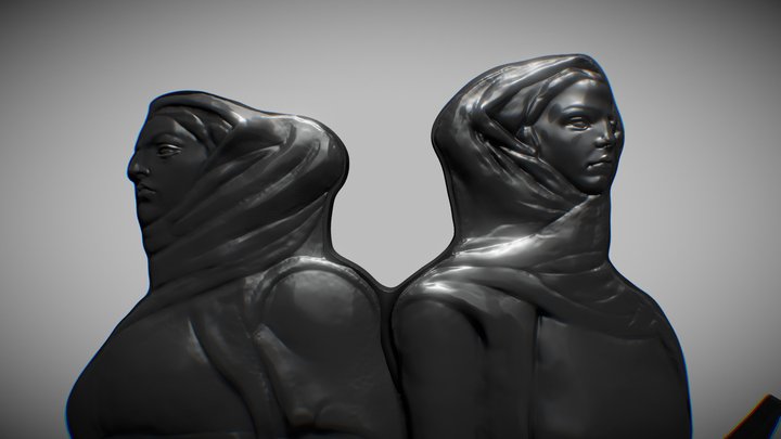 ZG Relief Sketch 3D Model