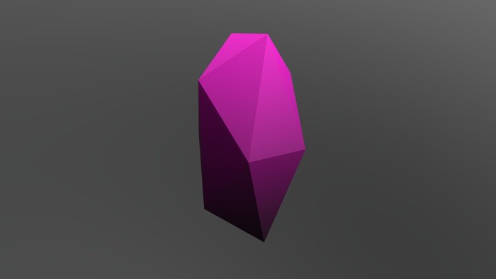 Crystal Pink 3D Model