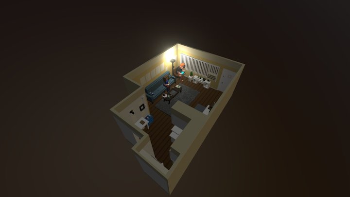 Appartement Jour 3D Model