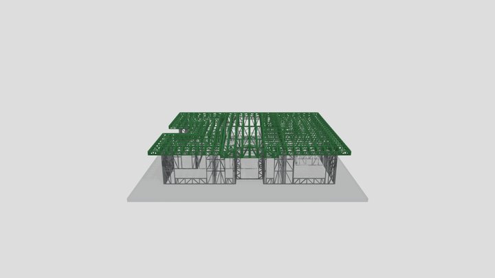 Structure for groundfloor house 3D Model