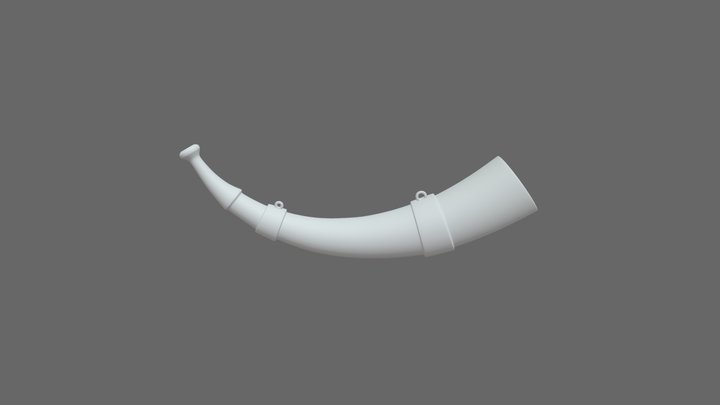 War Horn 3D Model
