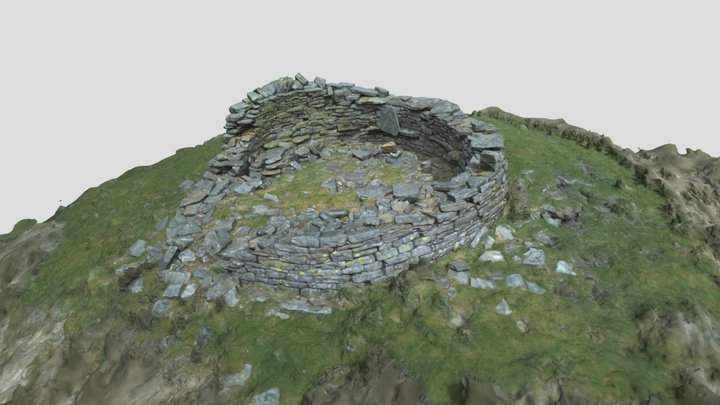 Mine Shaft Coalcleugh Swinhope Moor 3D Model