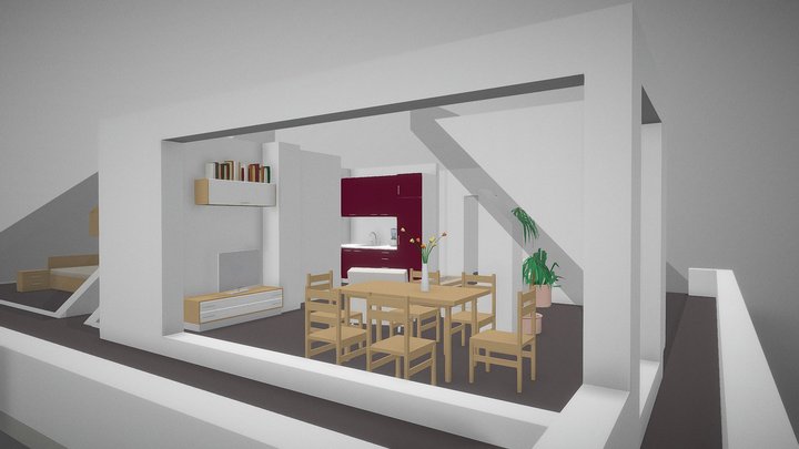 Apartment Les 3D Model