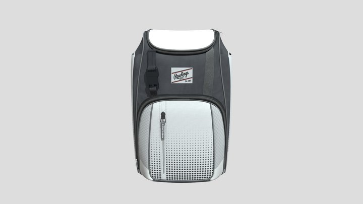 Franchise Baseball Backpack 3D Model