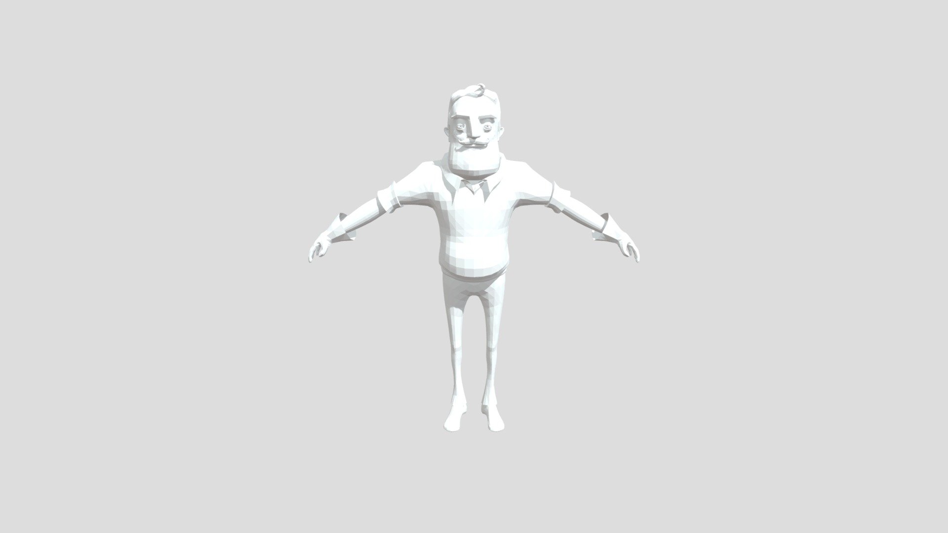 Hello Neighbor- The Neighbor (Pre-Alpha) - Download Free 3D model by ...