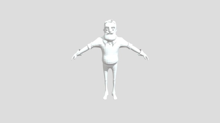 Hello Neighbor- The Neighbor (Pre-Alpha) 3D Model