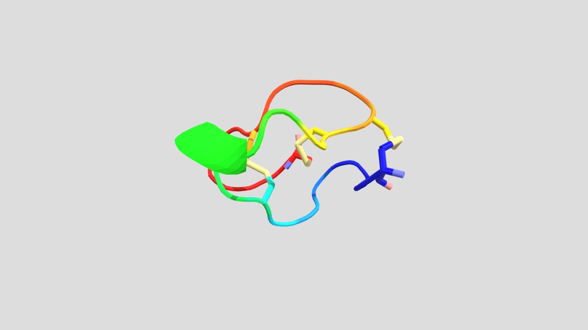 Ziconotide - 3D model by hmlzjou [ef75c6b] - Sketchfab