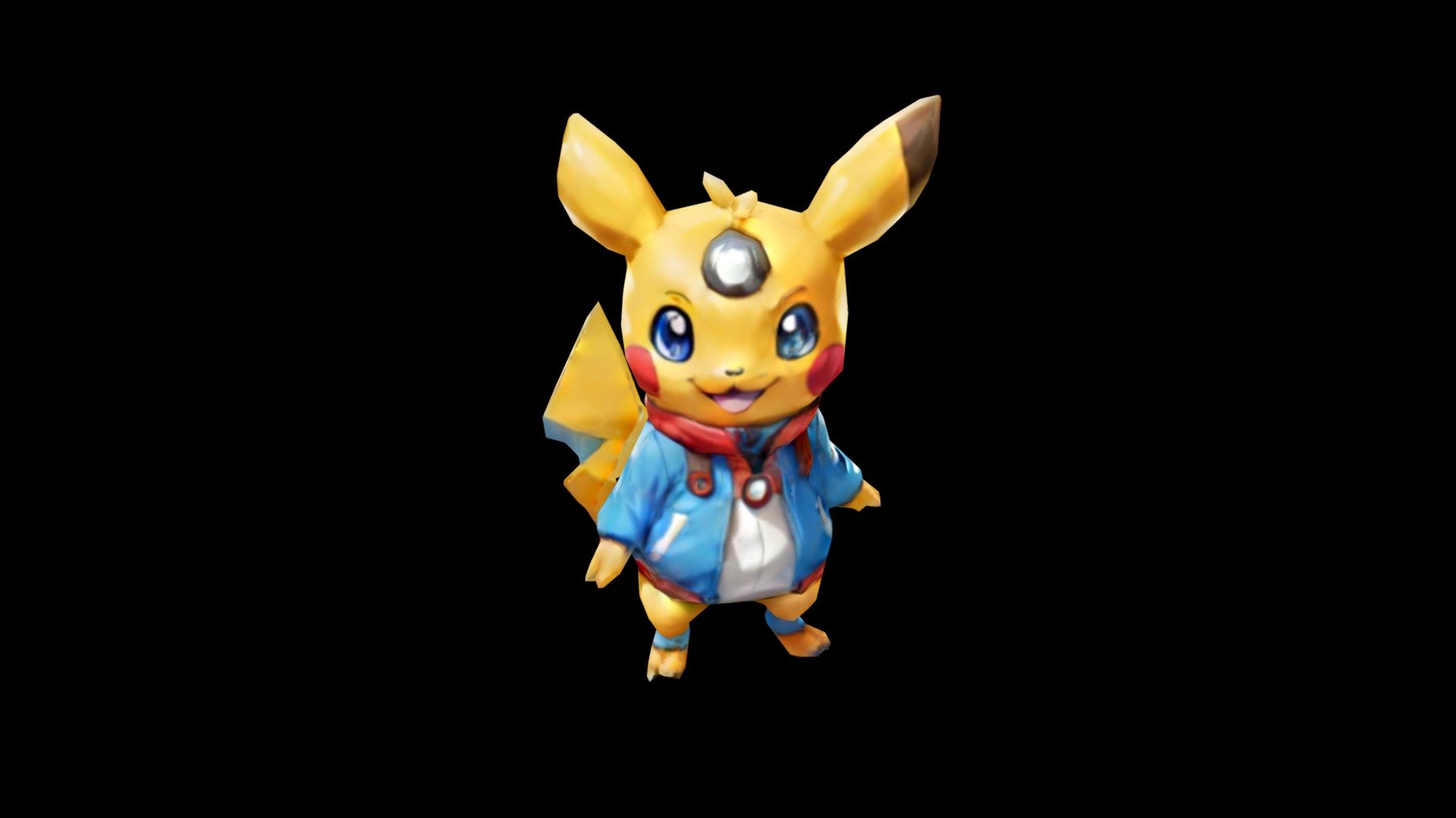 Pikachu - Download Free 3D model by klrxyz [ef76255] - Sketchfab