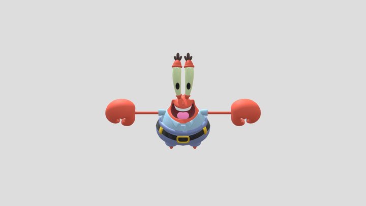 Seu Sirigueijo - Pintura 3D Model