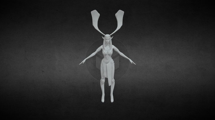 Elf 3D Model