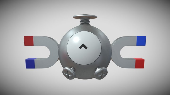 Magnemite 3D Model
