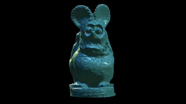 Rat Fink 3D Model