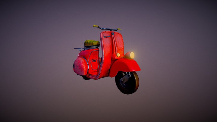 Vespa 3D Model