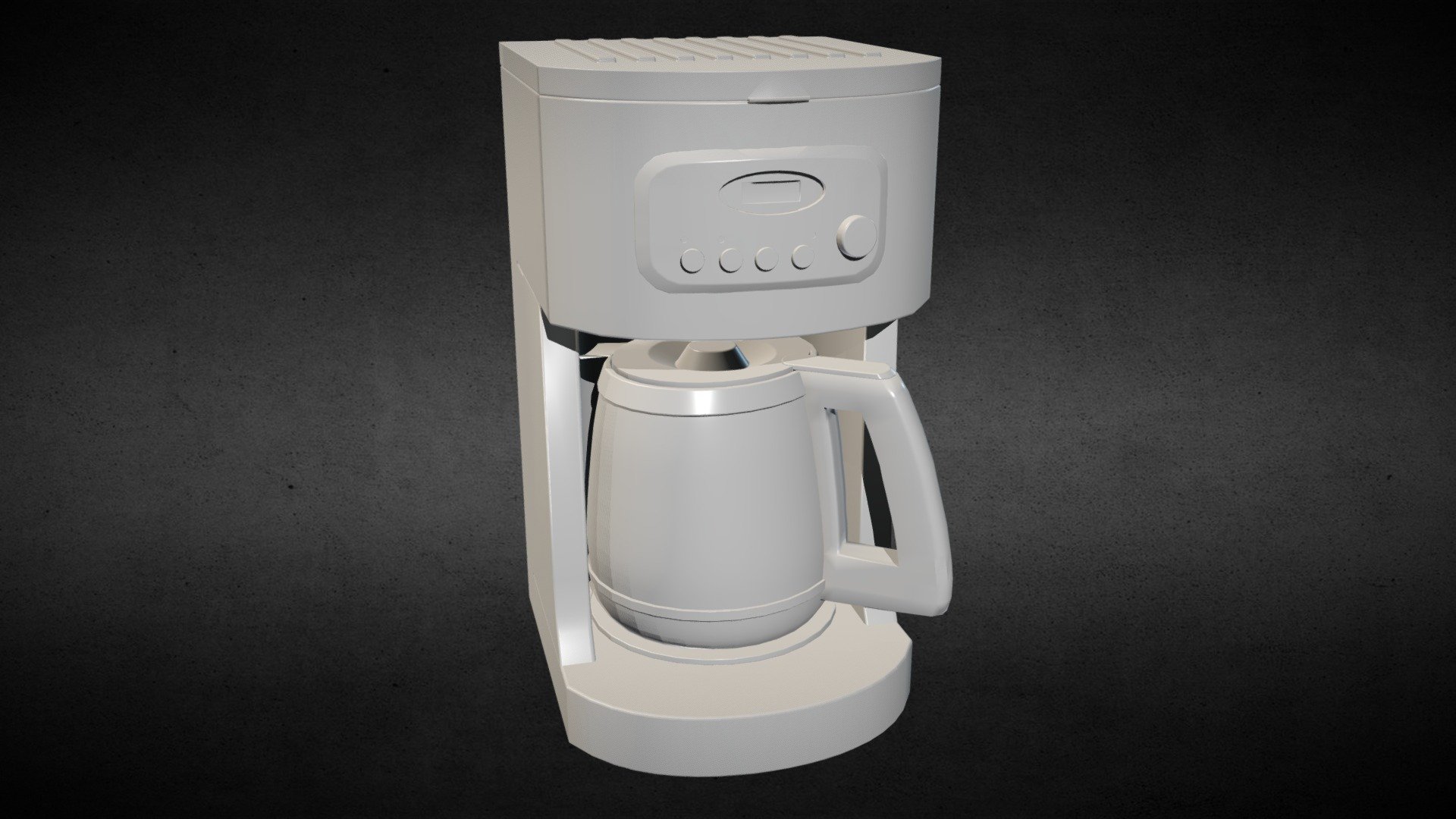 Coffee Maker 3D model by mvergaray [ef79036] Sketchfab