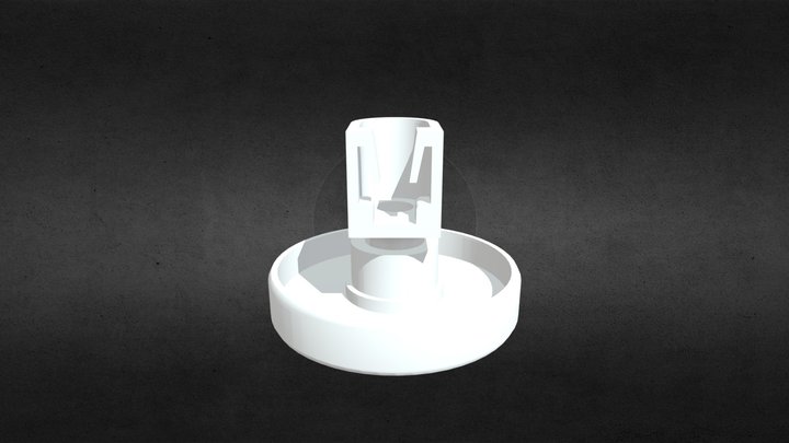 Roulette panier lave vaisselle IKEA 3D Model