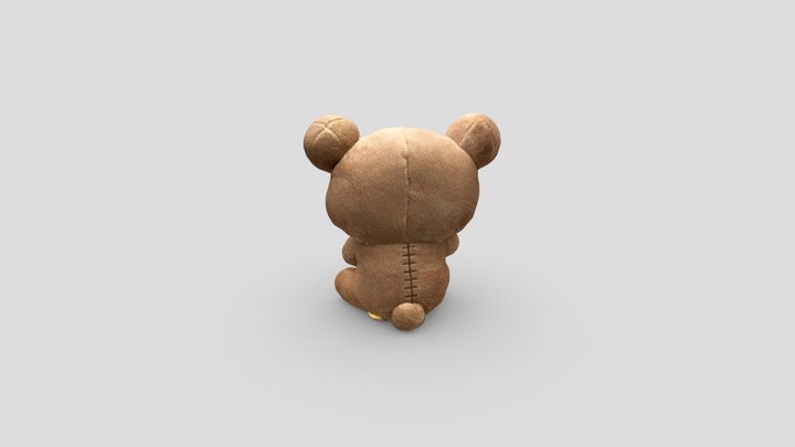 Kuma Plushie 3D Model