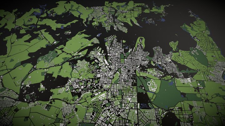 Sydney Australia - city and mass buildings 3D Model