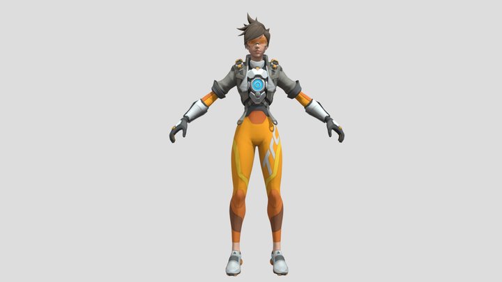 Tracer - Fortnite Skin – Modello 3D gratuito STL