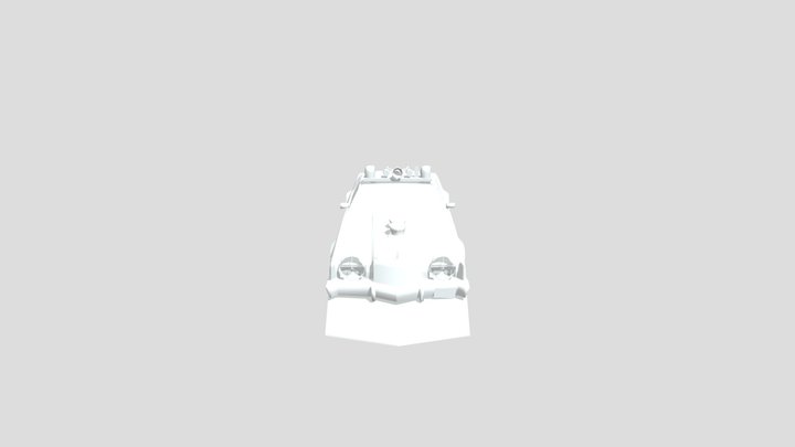 Lincoln Continental Mark IV (1972-1976) 3D Model
