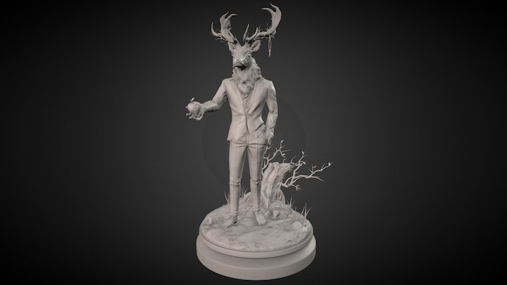 Mr.Deer 3D Model