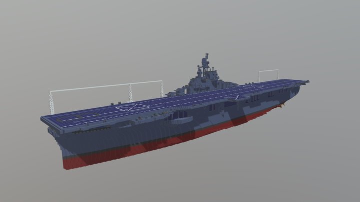 埃塞克斯cv-9【MagicaVoxel】 3D Model