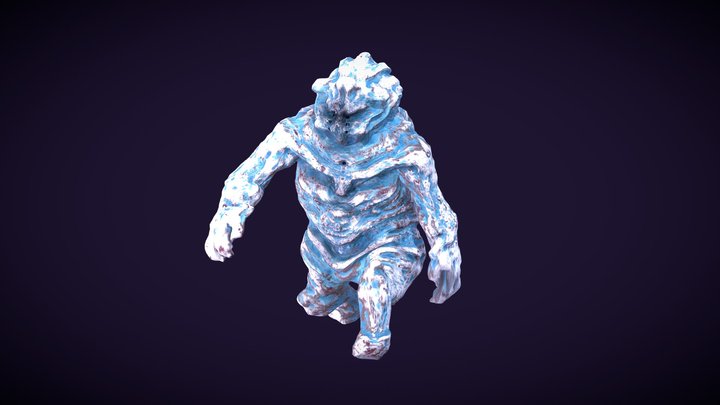 Monster (Poorly Rigged) 3D Model