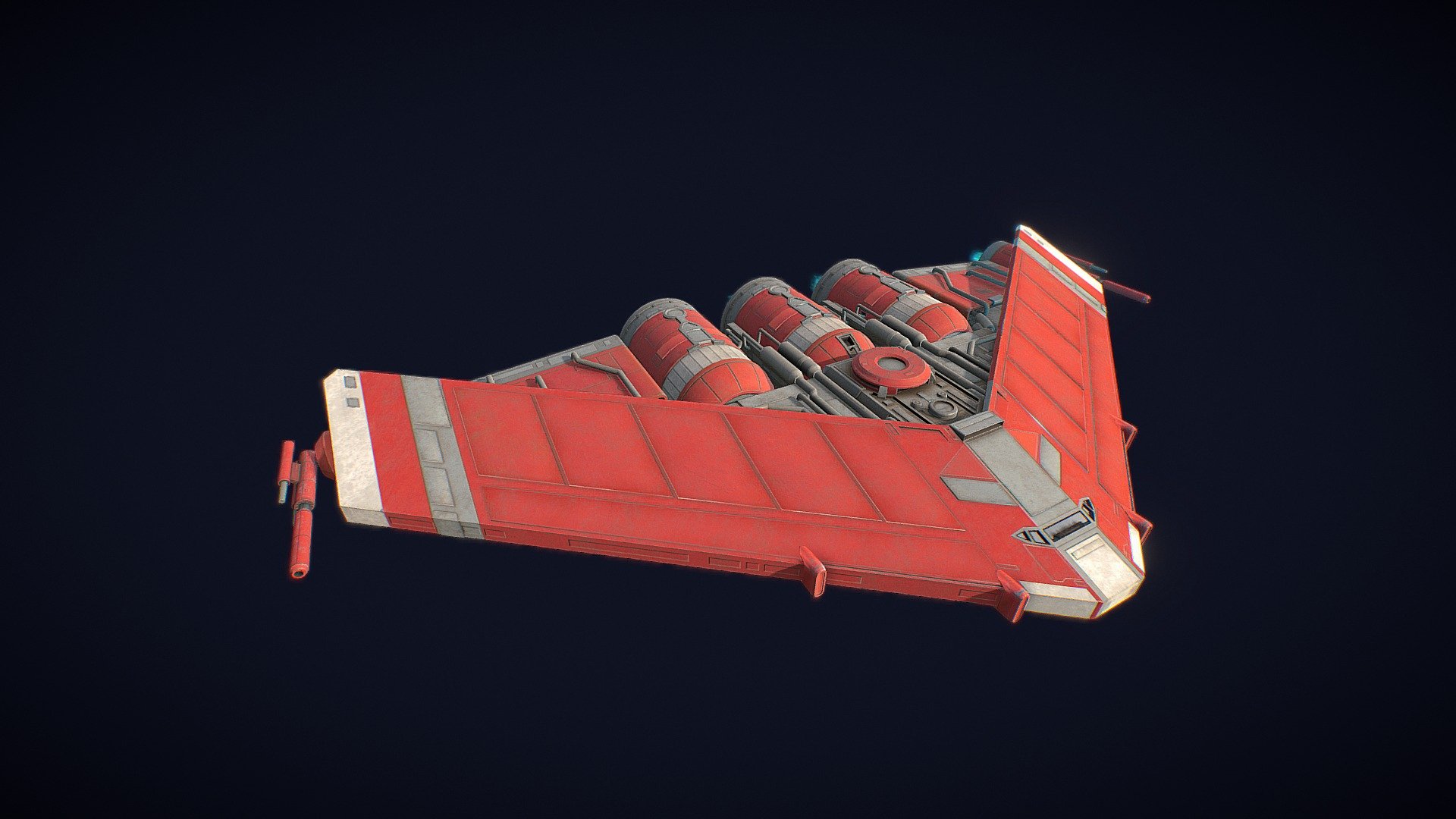 Bloodhawk starship