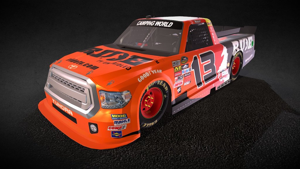 Toyota Tundra NASCAR Truck - 3D model by jdaniel_92 (@jdaniel_gz ...