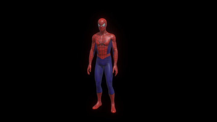 Spiderman  Earth-117 3D Model