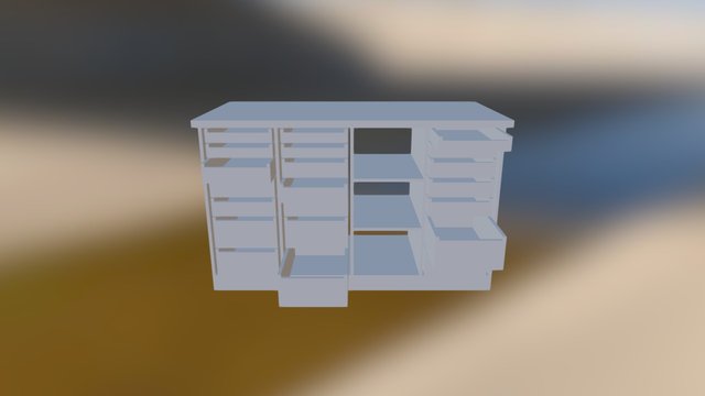 Workshop Toolbox 3D Model