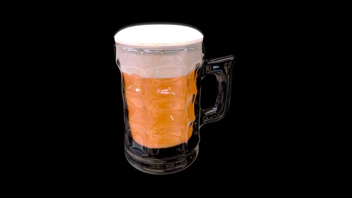 Mug of Beer 3D Model