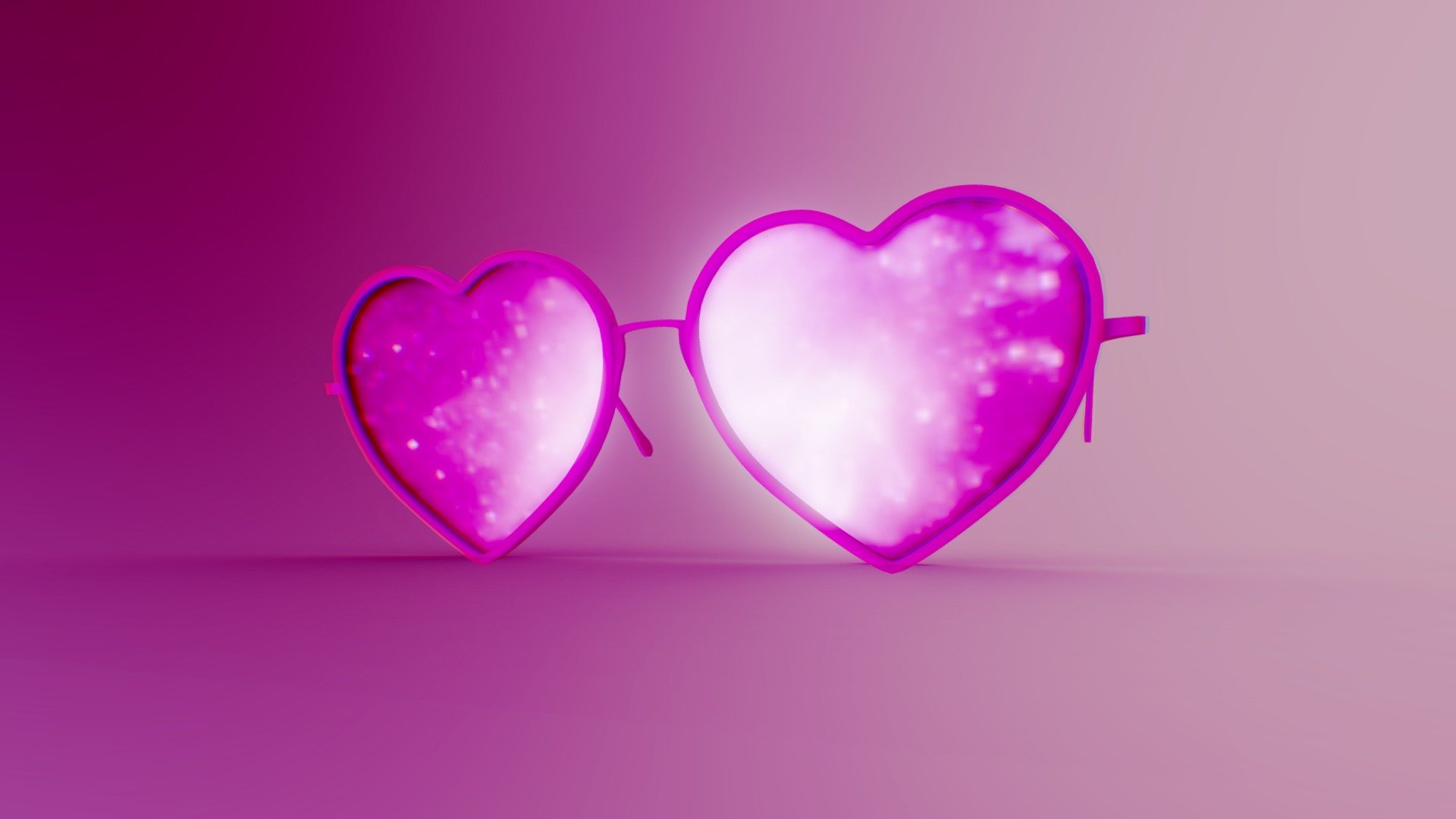 Heart Glasses - Download Free 3D model by maximkuzlin (@maximkuzlin