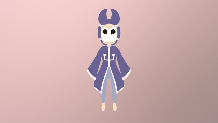 Owl Cultist 3D Model