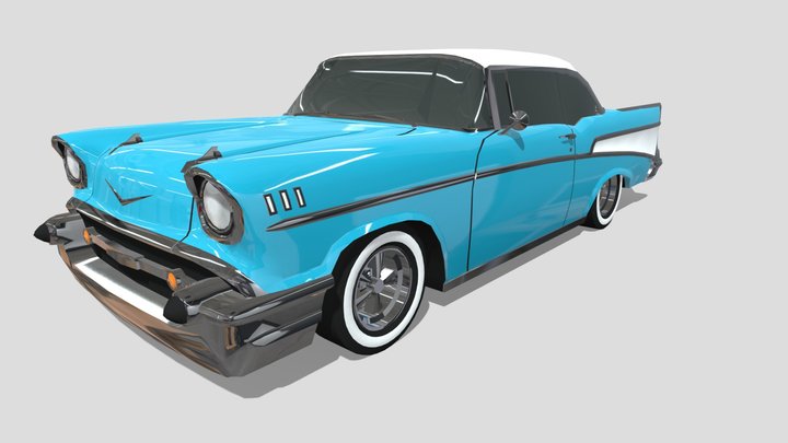 1957 belair 3D Model