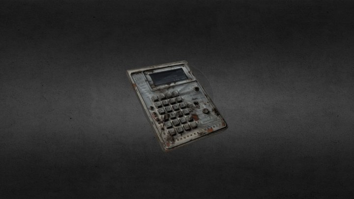 Calculator 3D Model