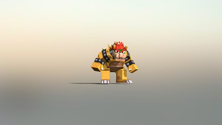Bowser 3D Model