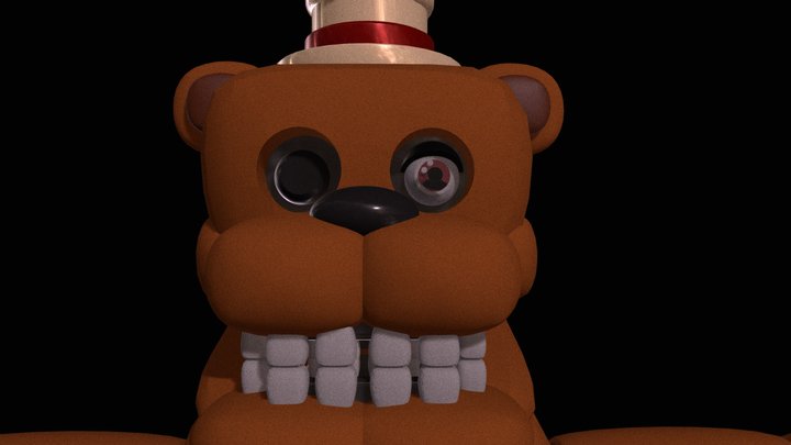 Freddy the Bear 3D Model