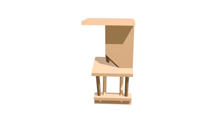 MANGEOIRE OISEAUX 3D Model