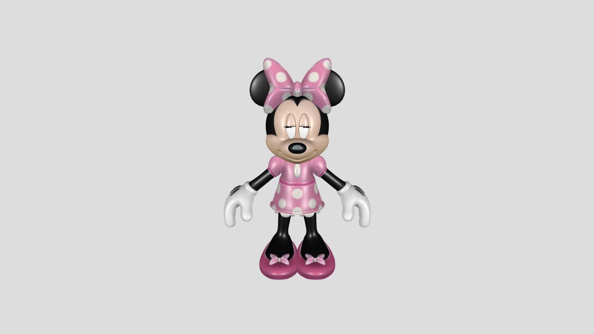 Minnie_ Mouse_V5 - Download Free 3D model by mustafatylan68 [ef839d0 ...
