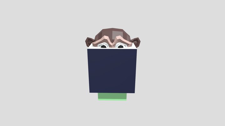 Monkey 3D Model